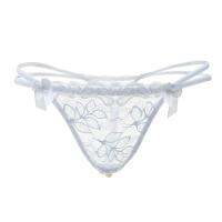 เก็บเงินปลายทาง pendant Lady Pearl g String V-String Women panties LOW waist Underwear