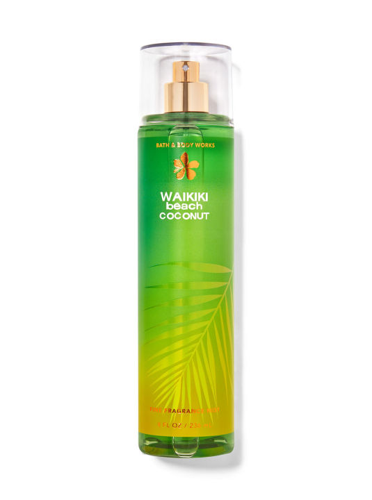 Bath And Body Works Fragrance Mist Waikiki Beach Coconut Ml Lazada Indonesia