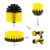 3Pcs Drill Brush Set Cleaner Kit Power Scrubber Brushes for Screwdriver Cleaning Bathroom Bathtub Carpet Drill Car Cleaning Tool