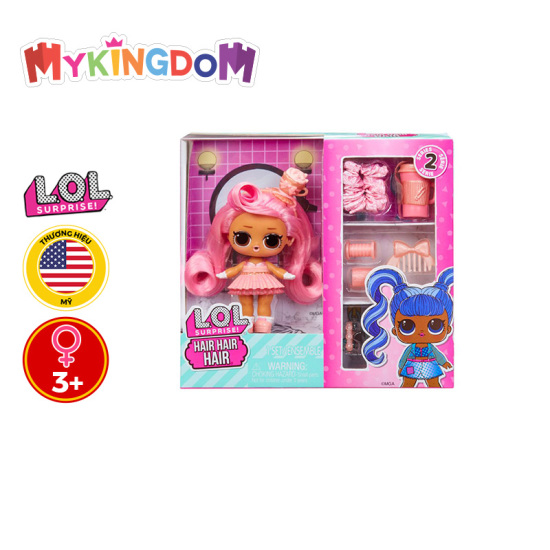 Mykingdom - đồ chơi lol surprise bộ đồ chơi búp bê làm tóc lol surprise - ảnh sản phẩm 1