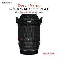 Viltrox F1.4 E เมาเลนส์สติกเกอร์รูปลอกผิวสำหรับ VILTROX AF 13มิลลิเมตร F1.4 E เมาเลนส์ป้องกันเสื้อห่อปกกรณี