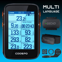 Coospo BC200 GPS จักรยานคอมพิวเตอร์ 2.6 นิ้ว ANT + จักรยาน Speedometer วัดระยะทางขี่จักรยานหลายภาษา IP67 APP Sync Slope Altitude-wangjun1