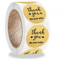 Thank You for Your Order Sticker Roll Seal Labels for Business Packaging Bubble Mailers Bags Gift Decorative Sticker Stationery Stickers Labels