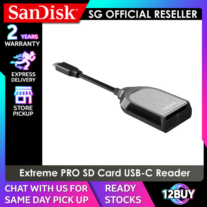 SanDisk Extreme Pro SD Card USB Type-C Reader