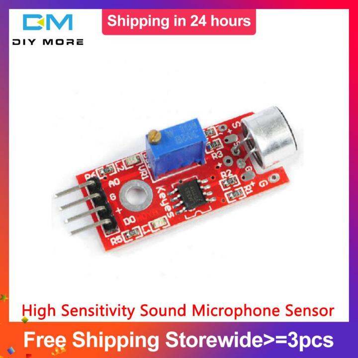 Original Diymore 4PIN High Sensitivity Sound Microphone Sensor ...