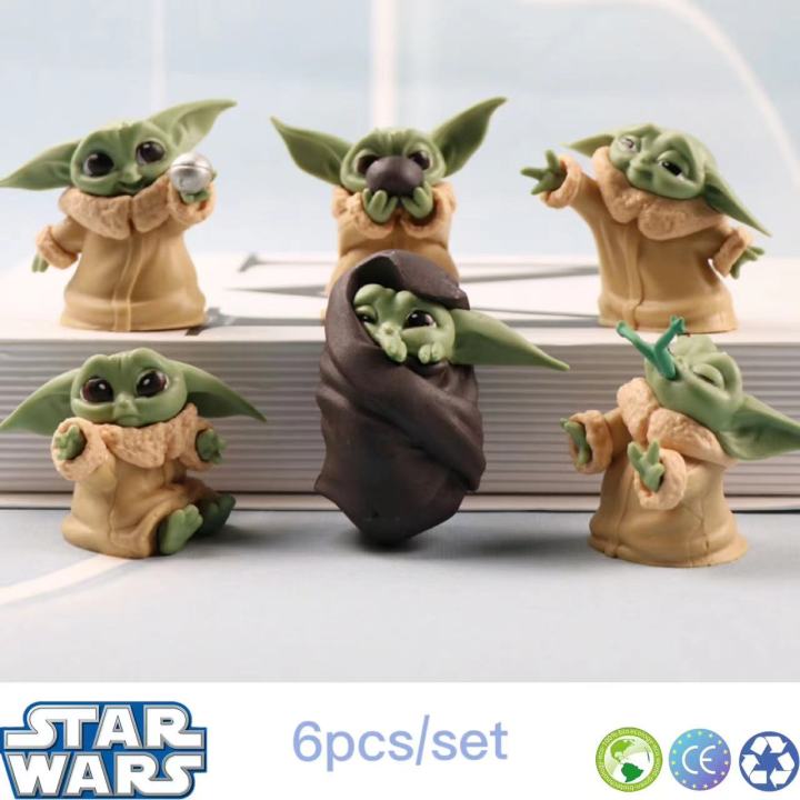 Star Wars Toy Master 5-6cm Baby Yoda Darth PVC Action Figure Anime