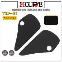 For Yamaha YZF-R1 YZFR1 YZF R1 2007-2008 Motorcycle Anti Slip Fuel Tank Stickers Pad Side Gas Knee Grip Protector