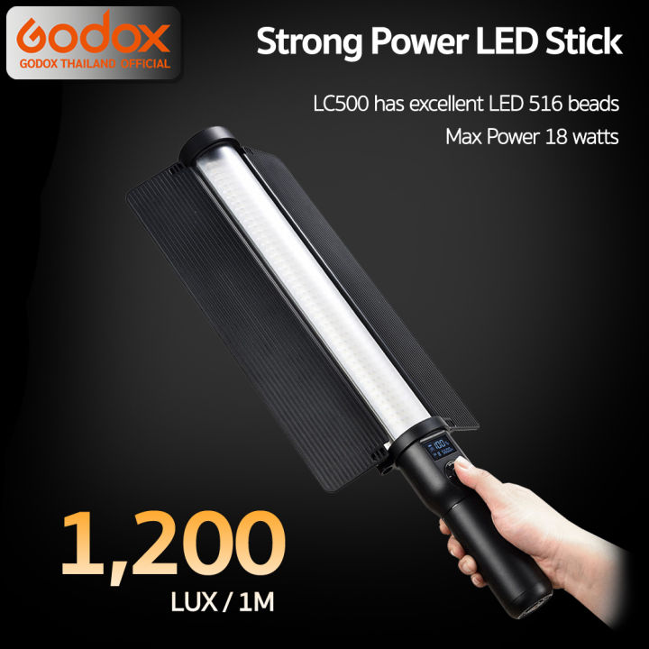 godox-led-lc500-18w-3300k-5500k-2600mah-led-stick-tube-รับประกันศูนย์-godox-thailand-3ปี