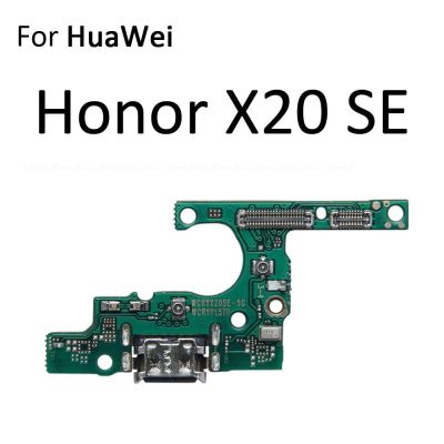 บอร์ดที่ชาร์จหัวเชื่อมปลั๊ก USB แท่นชาร์จสำหรับ HuaWei Honor X10 X20 X30 X30i สูงสุด X40 GT X40i X6 X6s X7 X8 X9 X8a