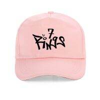 Ariana Grande Pink Baseball Cap Latest album 7 rings Caps summer Men Women ​Harajuku pop ariana grande Fans hat