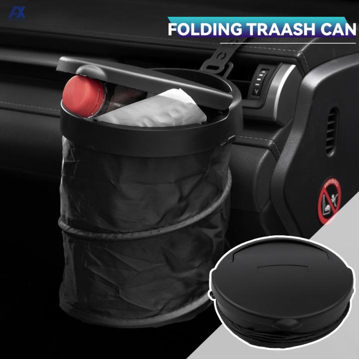 รถถังพับขยะภาชนะตะกร้าขยะภายในออแกไนเซอร์ที่ใส่ขยะถังขยะสามารถจัดเก็บถังทำความสะอาดเครื่องมือ