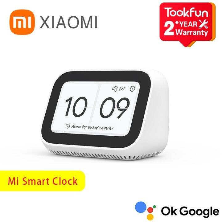 Global Version Mi Smart Clock 3.97 Inch Display Assistant Portable