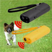 1pc Dog Training equipment Ultrasound Repeller 3 1 Trainer Device Anti Barking Stop Bark Deterrents