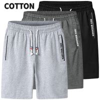 CODaith62sfe 【Ready Stock]】Mens Shorts Cotton Loose Large Size Casual Sports Home Pants Comfortable Breathable Fashionable All-Match