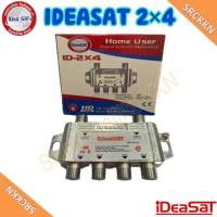 MULTI SWITCH 2X4 IDEASAT (แยก 2-4 จุดอิสระ)