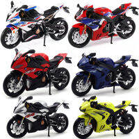 1:12 โลหะผสม BMW BMW S1000RR ฮอนด้า CBR เครื่องจักรกลหนัก Suzuki รถจักรยานยนต์จำลองโลหะผสมสำเร็จรูป