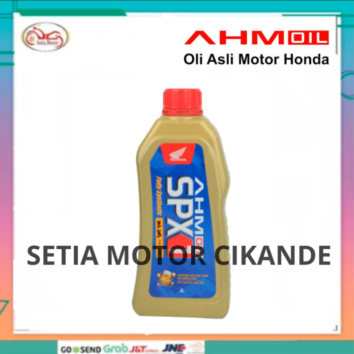 Oli Motor Honda AHM Oil SPX 1 10W 30 SI 1000 ml Lazada Indonesia