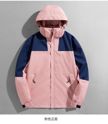 THE NORTH FACE ZJ 2023 Autumn Explosion Outdoor Trendy Thin Jacket with Detachable Cap Waterproof and Windproof Jacket