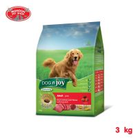 ? { ส่งฟรี } ?  Dognjoy Complete Adult Beef&amp;Chicken Liver 3 kg  บริการเก็บเงินปลายทาง