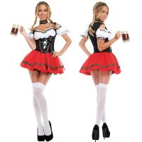 [COD] and Oktoberfest clothing German beer restaurant work clothes maid export uniforms