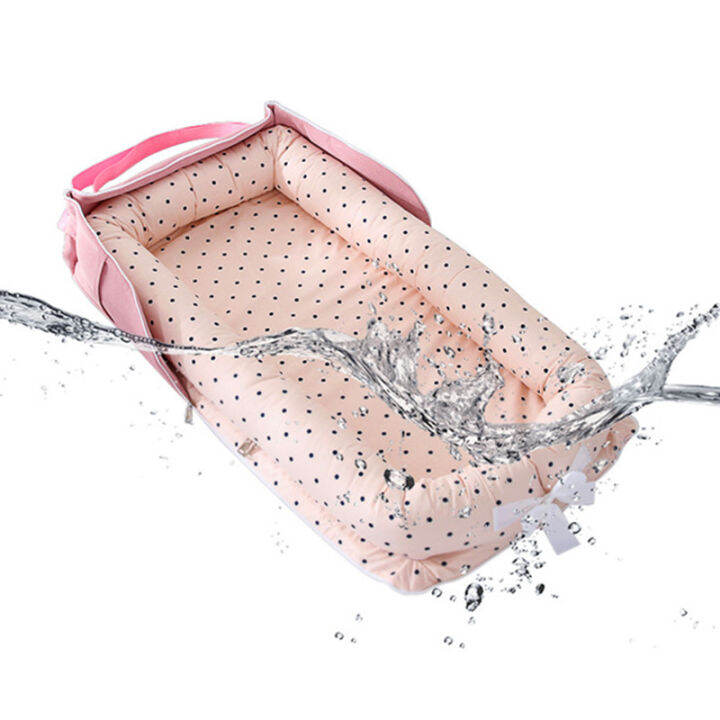 Portable baby folding bed Baby travel bed Co sleeper crib Infant bed