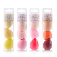 Makeup Sponge Egg Cushion Puff No Powder Dry and Wet Combined Foundation Cosmetic Soft Bevel Cut Water Droplets Puffs