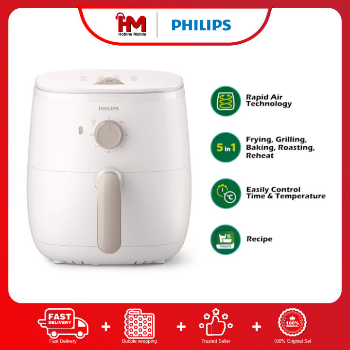 Philips HD9100/20 Airfryer 3000 Series L 3.7L White