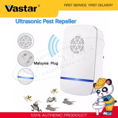 Vastar ไฟฟ้าอัลตราโซนิก Pest Repeller ในร่มปลอดสารเคมีควบคุมเครื่องไล่แมลงสำหรับเด็กวัยรุ่น Flyings กับดักยุง Anti อุปกรณ์ไล่หนูกับดักอิเล็กทรอนิกส์ปฏิเสธ Spider Bugs หนูแมลงสาบ Catcher พร้อม Light