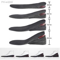 3-9cm Height Increase Insole Cushion Heightening Cushion Lift Adjustable Cut Shoe Heel Insert Taller Women Men Foot Pad