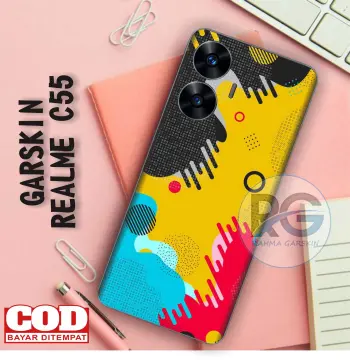 Garskin Realme C55 Skin Gadget Premium Motif Cyberpunk isi 2pcs