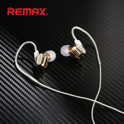 REMAX Earphone RM-580 Wired Multifunctional Music Headset In-ear Sports Noise Reduction Microphone Headphones HIFI HD Earphones
