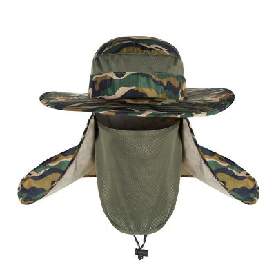 YIFEI Waterproof Big Bucket Hats with a wide brim New Summer wind-proof Sun Hat SPF 30+ UV Protection Fishing Hat Fisherman Cap