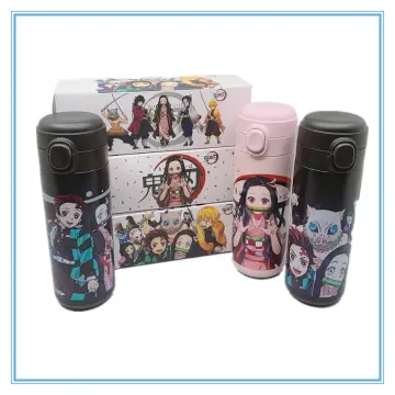 Japanese Anime Cartoon Vacuum Flask Thermos Kawaii Loli Girl Print