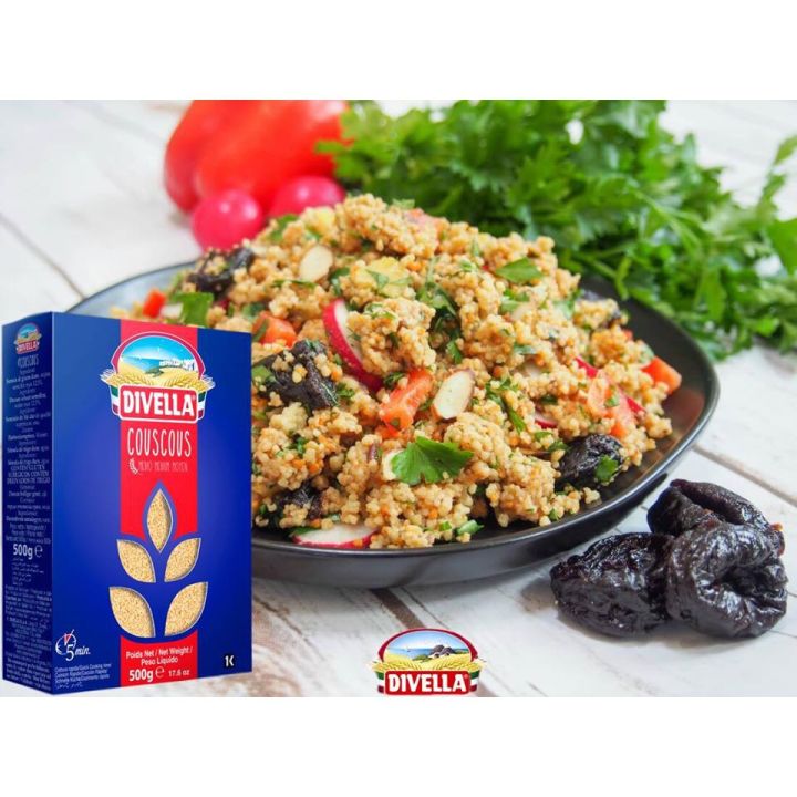 โปรส่งฟรี-ดีเวลล่า-คูส-คูส-500-กรัม-dwella-couscous-500g-มีเก็บปลายทาง