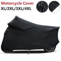 【LZ】 Universal Motorcycle Stretch Covers UV Protector Cover Indoor Outdoor Bike Motor Scooter Dustproof Cover Elastic Fabric XL-4XL