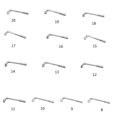 594C L Type Pipe Perforation Elbow Wrench Double Head Outer Hexagon Socket Sleeve