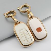 dghjsfgr 4 3 2 Buttons TPU Phnom Penh Car Key Cover Case Shell For Honda Civic 2022 2023 Protector Holder Fob Keyless Accessories