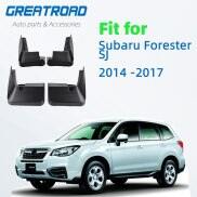 4pcs Car Fender Flares for Subaru Forester SJ 2014 2015 2016 2017 Front