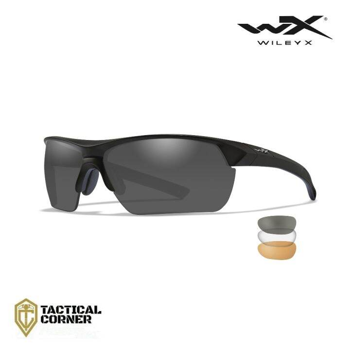 WILEY X GUARD ADVANCED GREY / CLEAR / RUST MATTE BLACK (SKU#4006 ...