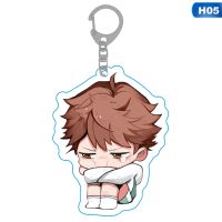 ity Hot Anime Haikyuu!! Keychain Key Ring Acrylic Pendant Cosplay Keychain