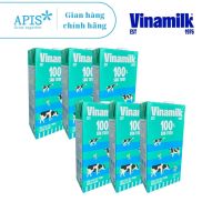 HỎA TỐC Combo 6 Hộp Sữa Tươi Thanh Trùng Vinamilk 1L - Vị Nguyên Chất