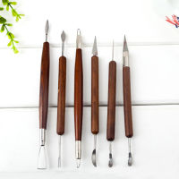 6pcs Assorted Polymer Clay Pottery Ceramics Sculpting Carving Tools Craft