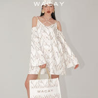 WACAY - Hilton Dress (MonogramGH) เดรสสั้น