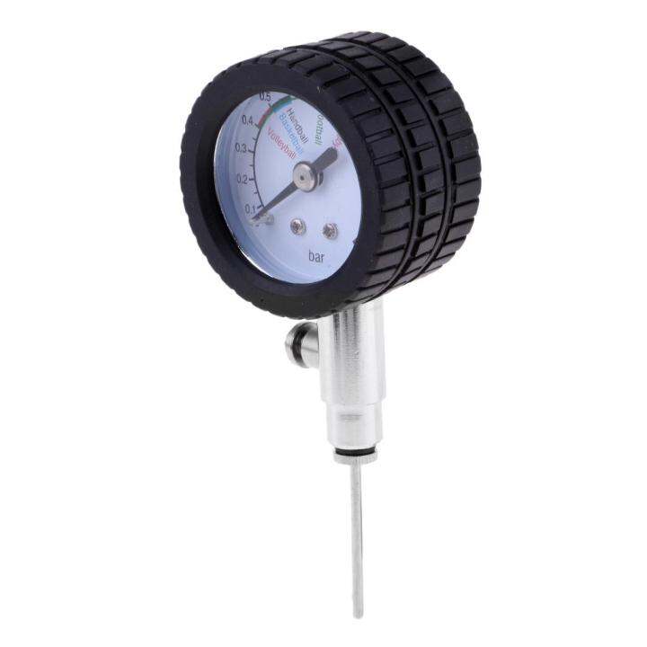 Daywolf Metal Ball Pressure Gauge Basketball Soccer Volleyball Football