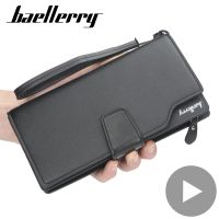 「Layor wallet」กระเป๋าตังค์สำหรับผู้ชาย,กระเป๋ากระเป๋าสตางค์โทรศัพท์มีซิปสำหรับใส่บัตรกระเป๋าสตางค์ผู้ชายใส่กระเป๋าสตางค์ใบใหญ่