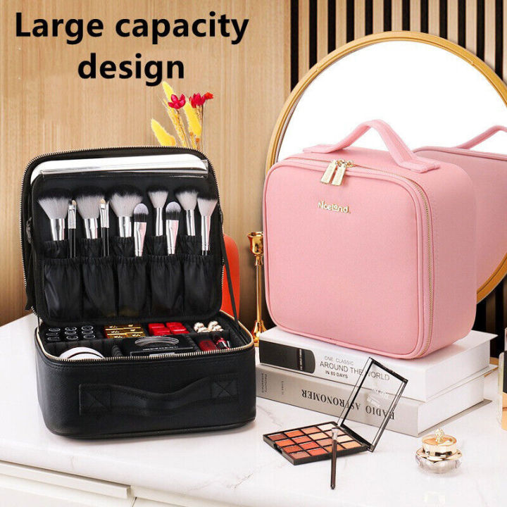 2022-women-case-mirror-cosmetic-leather-waterproof-pu-bag-capacity-with-smart-led-new