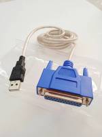 Cable USB 1284 25pin 2.0สายต่อพ่วงคอมกับเครื่งปริ้นหรืออุปกรณ์ต่างๆสายยาว1.2 เมตร/win98se/me/2000/XP/Vista,MacOSทำจากวัสดุที่ได้มาตราฐาน