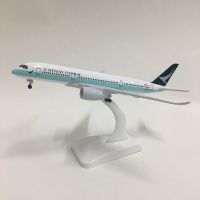 JASON TUTU 20cm Cathay Pacific Airbus A350 Plane Model Airplane Model Aircraft Model 1:300 Diecast Metal planes toys Gift Collec