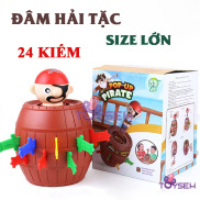 Trò chơi đâm hải tặc siêu kịch tính cho bé trên 3 tuổi size lớn 24 kiếm