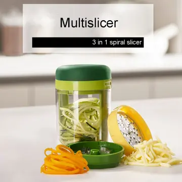 Vegetable Spiralizer, Zucchini Noodle Maker, Spiralizer Noodle Maker,  Zucchini Spiraler, Spiral Vegetable Cutter, Zucchini Spiralizer, Handheld